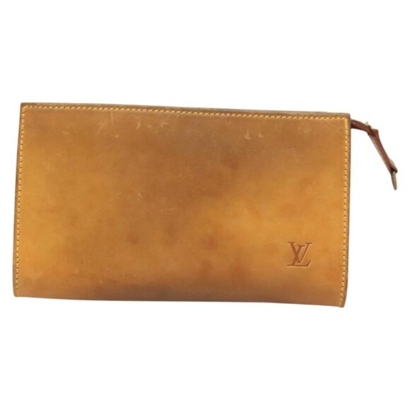 LOUIS VUITTON Nomad Male Ventiem Pouch 20th Anniversary Beige M99070 Auth fm4765 - Picture 1 of 16